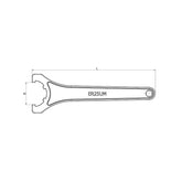 ER Spanner   UMER16-UM/MS ER8MS - Makotools Industrial Supply Tools for Metal Cutting